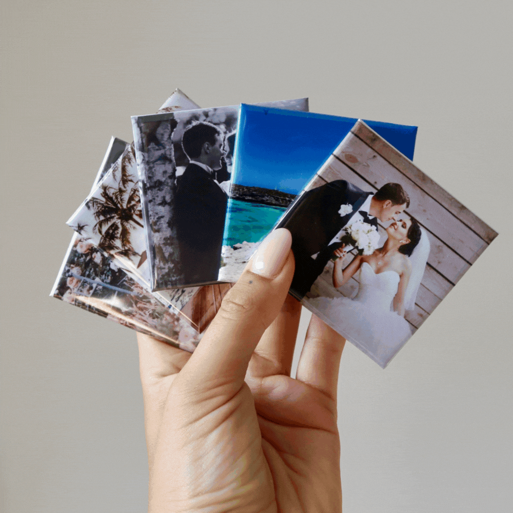 Personalsierte Fotomagnete - hochwertig & einzigartig schön