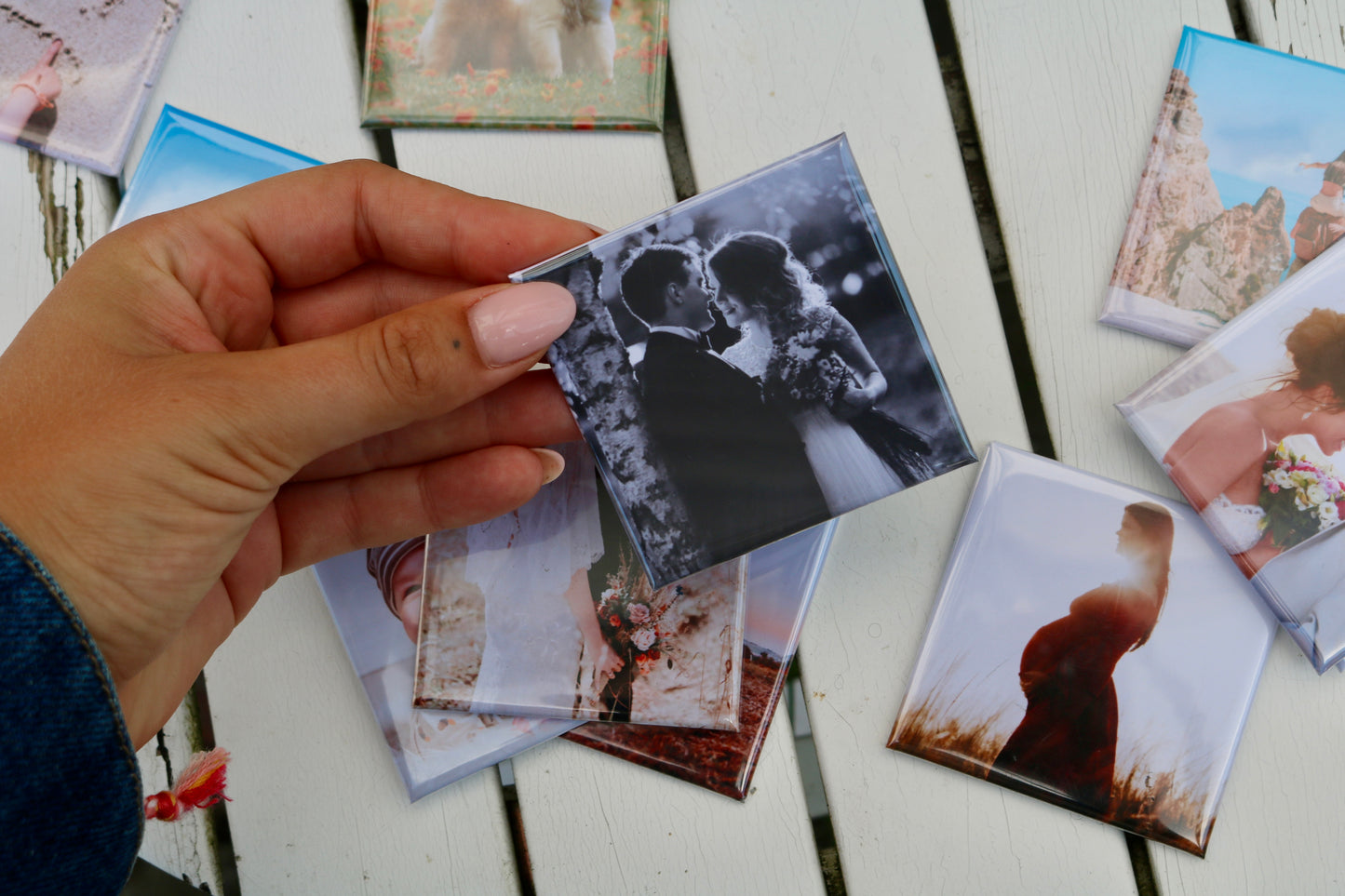 Persönliche Fotomagnete - hochwertig, einzigartig, schön